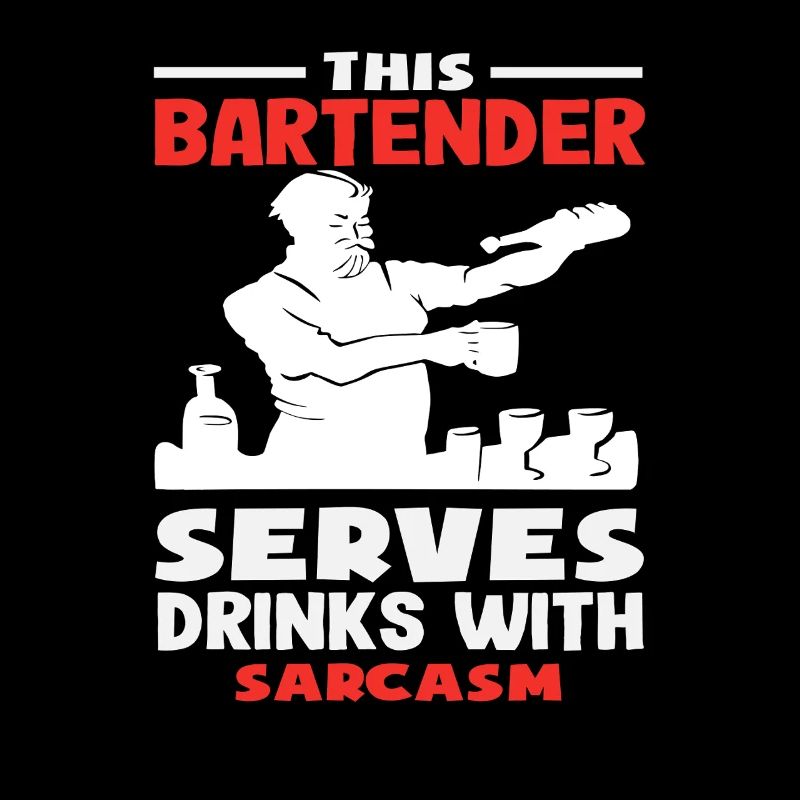 Dieser Barkeeper Serviert Drinks Mit Sarkasmus