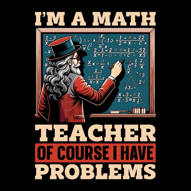 Mathématicien Je suis professeur de mathématiques Statisticien