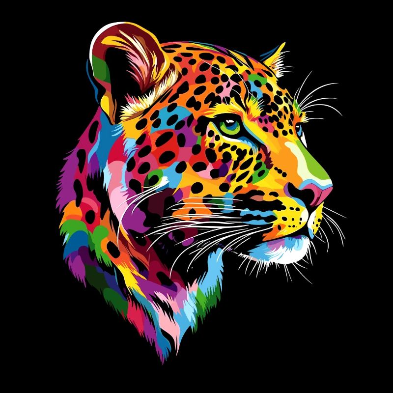 Leopard Panther Raubkatze Katze Panter Leoparden