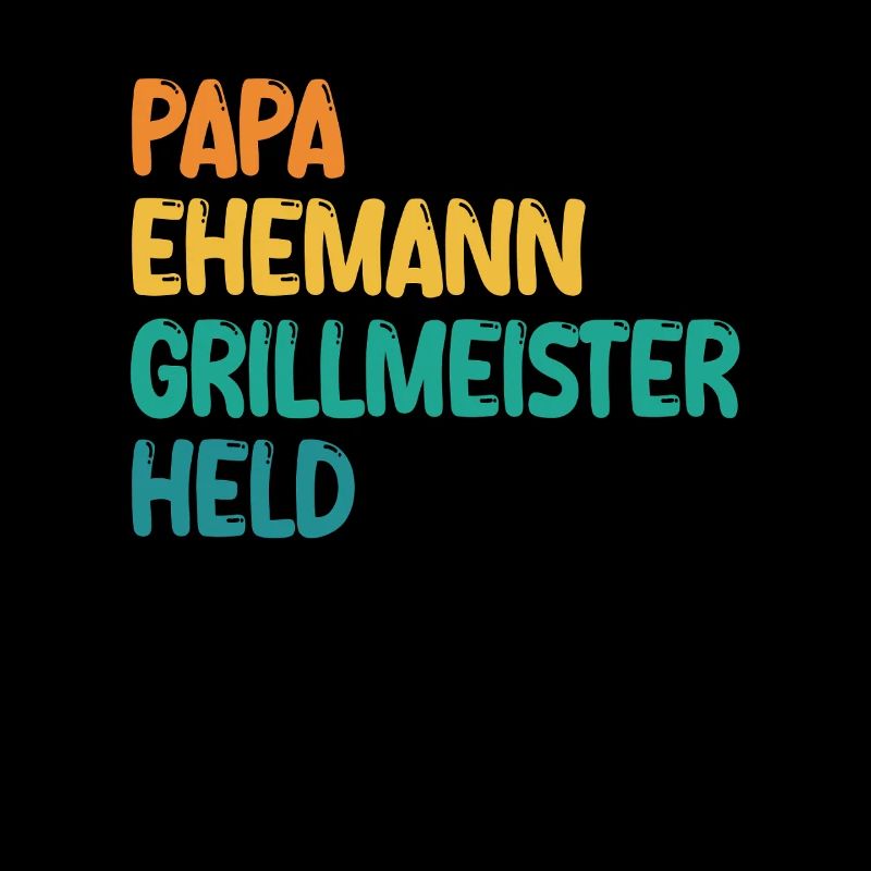 Dad Husband Grill Master Hero