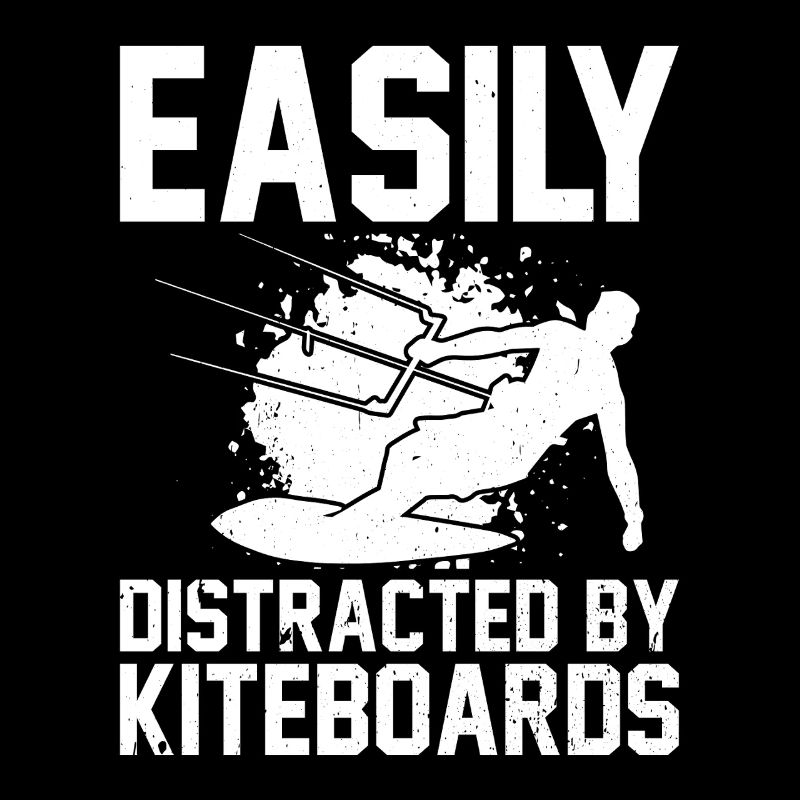 Kiteboarding - Facilement distrait par les planches de kitesurf