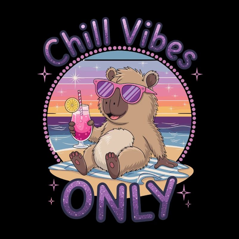 Chill Vibes Only Escapade estivale à la plage