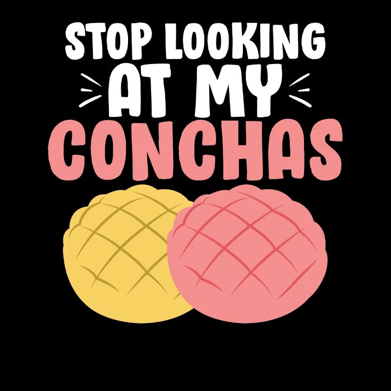Arrêtez de regarder mes conchas drôle mexicaine douce