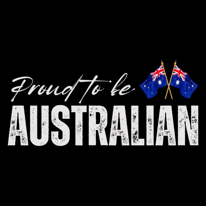 Stolzer Australier, ich liebe Australien