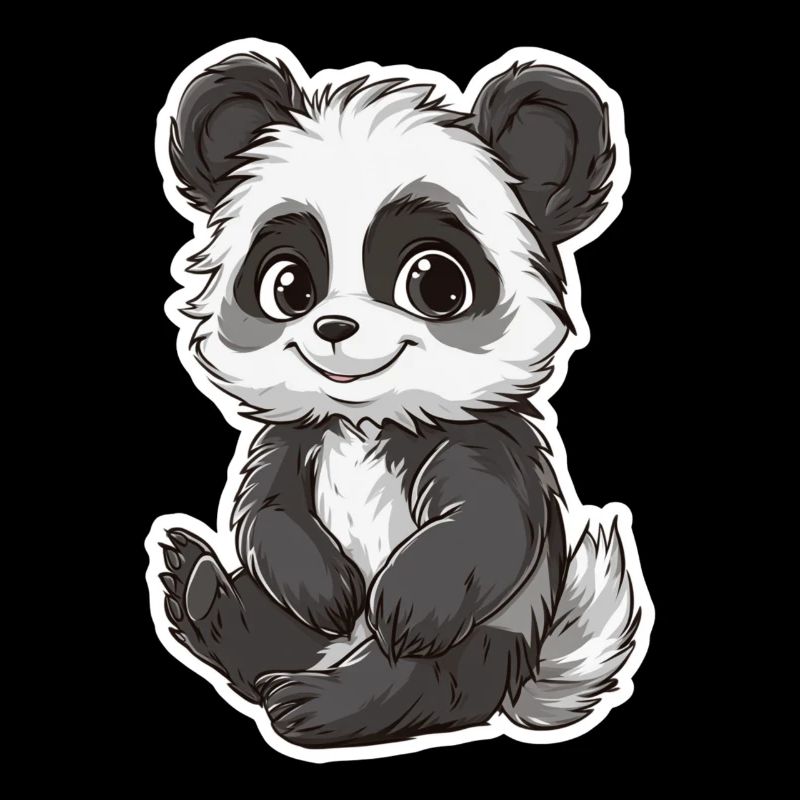 Ours panda mignon