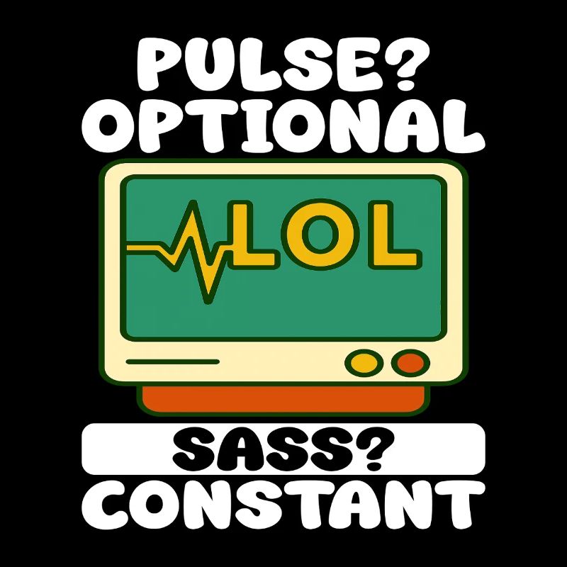 PULS? OPTIONAL, SASS? CONSTANT - GESCHENK FÜR KRANKENSCHWESTER