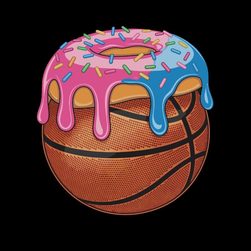 Divertimento con il mix di ciambelle da basket