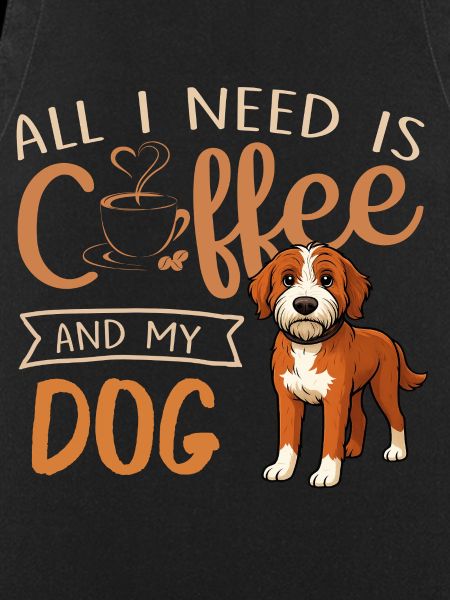 Coffee, dog and me