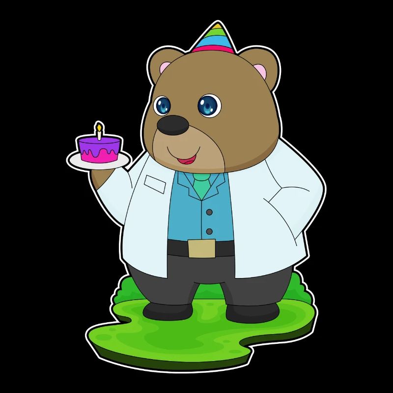 Bär Geburtstag Arzt