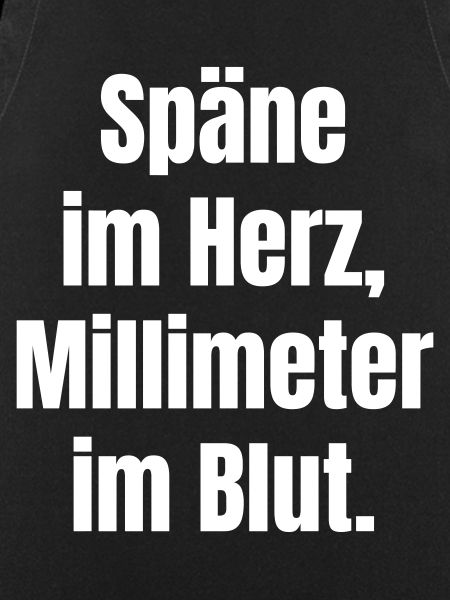 Späne im Herz, Millimeter im Blut