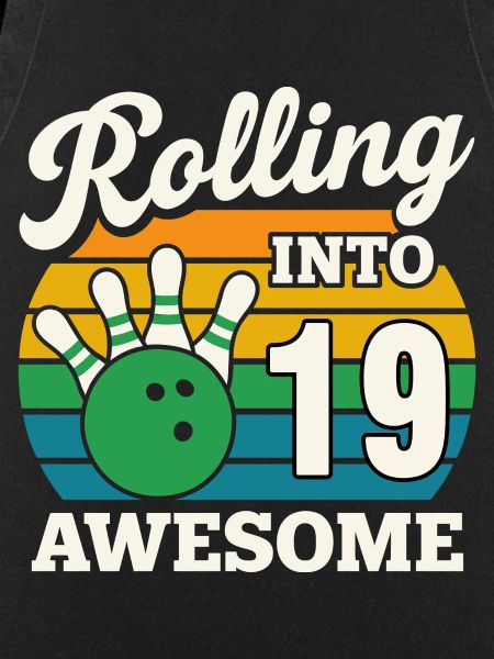 Rolling Into 19 Birthday Tee
