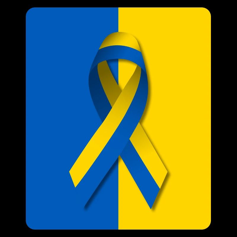 Drapeau de la boucle de la paix de l’Ukraine