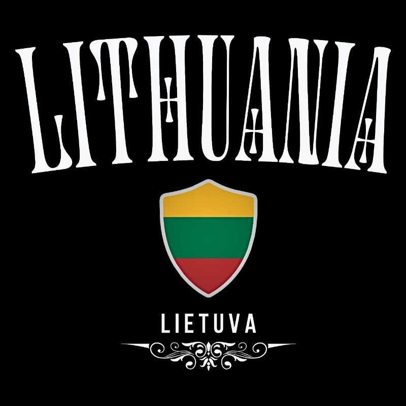Lithuanian pride, minimalist elegant design
