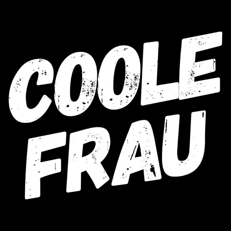 Femme cool drôle de dicton