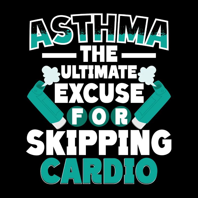 Asthma Asthmatiker Skipping Cardio