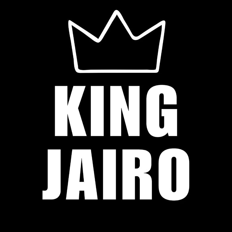 Jairo Name mit Buchstabe J - King Crown Hemd