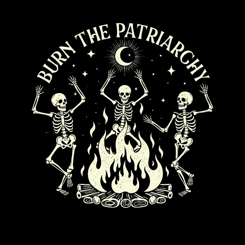 Burn The Patriarchy Spooky Halloween Feminist