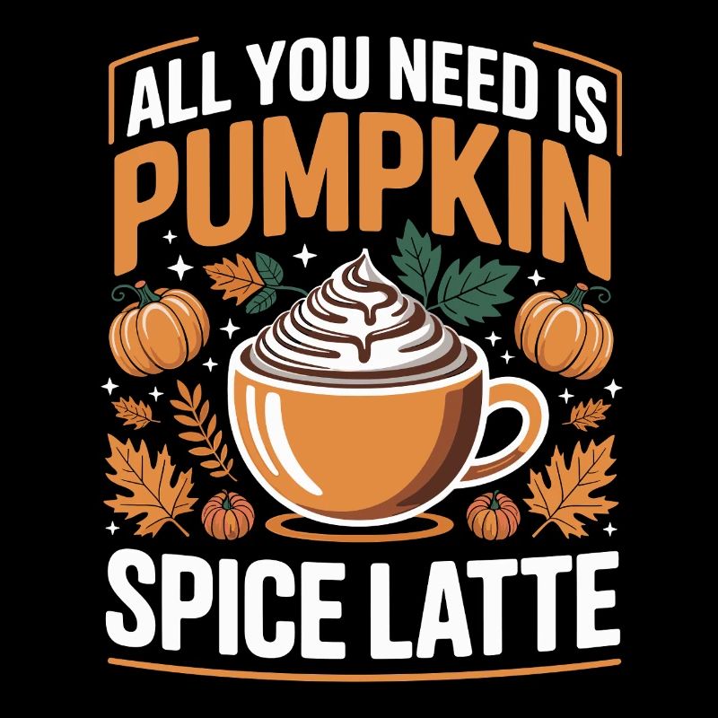 Pumpkin Autumn Pumpkin Spice Latte