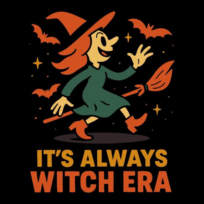 Sorcière Ère Halloween Fête Fun