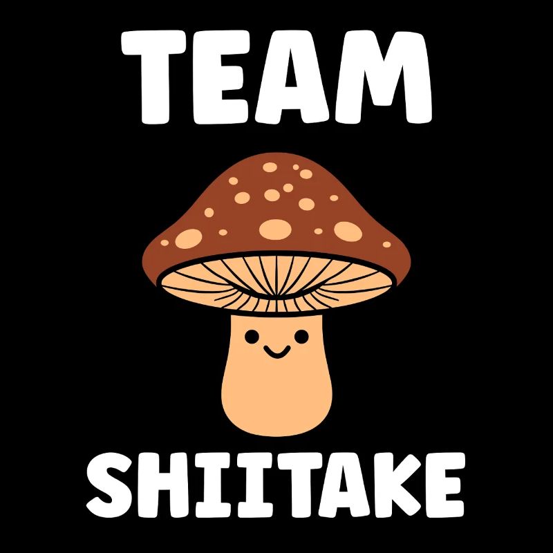 Team Shiitake Mushroom Graphic