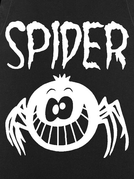 The smiling white spider