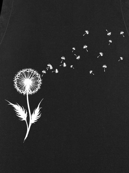 Dandelion Seed Silhouette