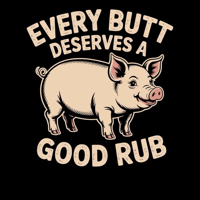 Grill Funny Pig