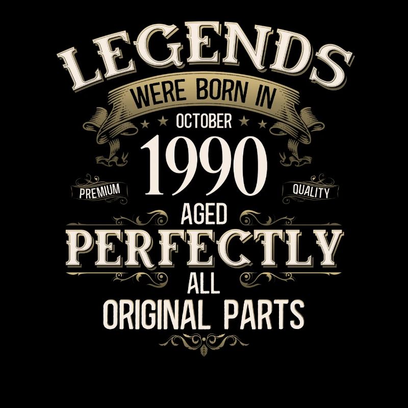 35th Birthday Legend October 1990