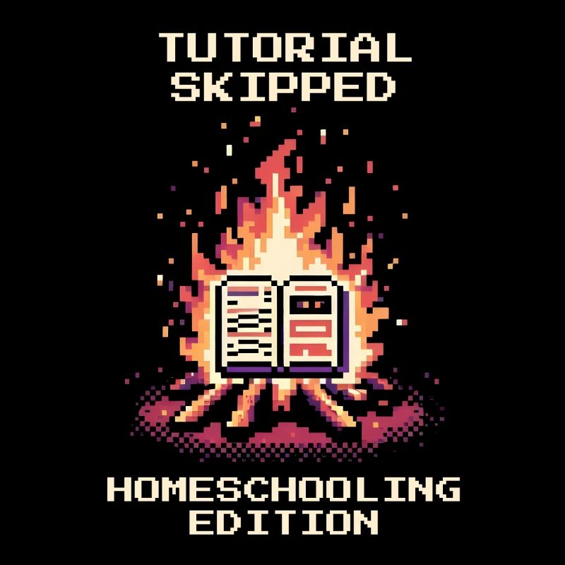 Tutorial übersprungen | Homeschooling Humor
