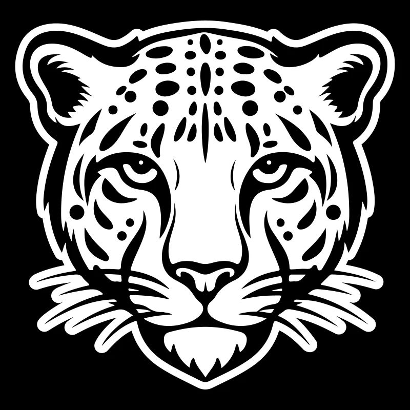 Tête de guépard
