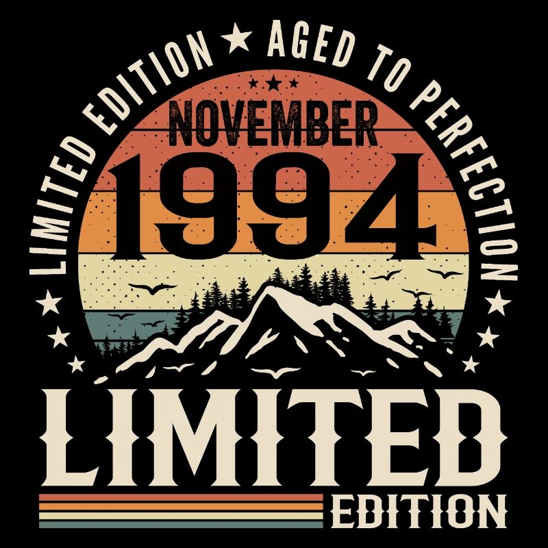 November 1994 Einzigartiger Retro-Geburtstag