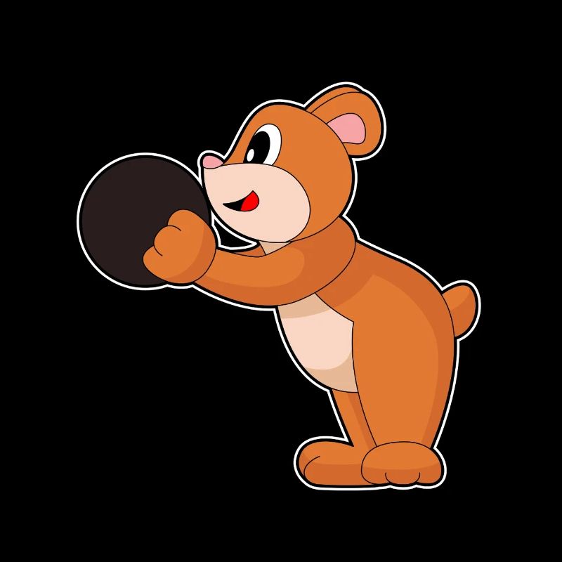 Bear Bowling Bowling Ball