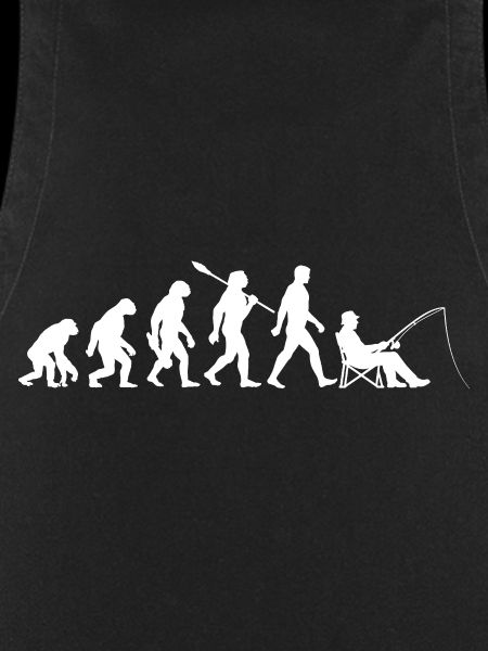 Evolution - Angler, Fishing Gift