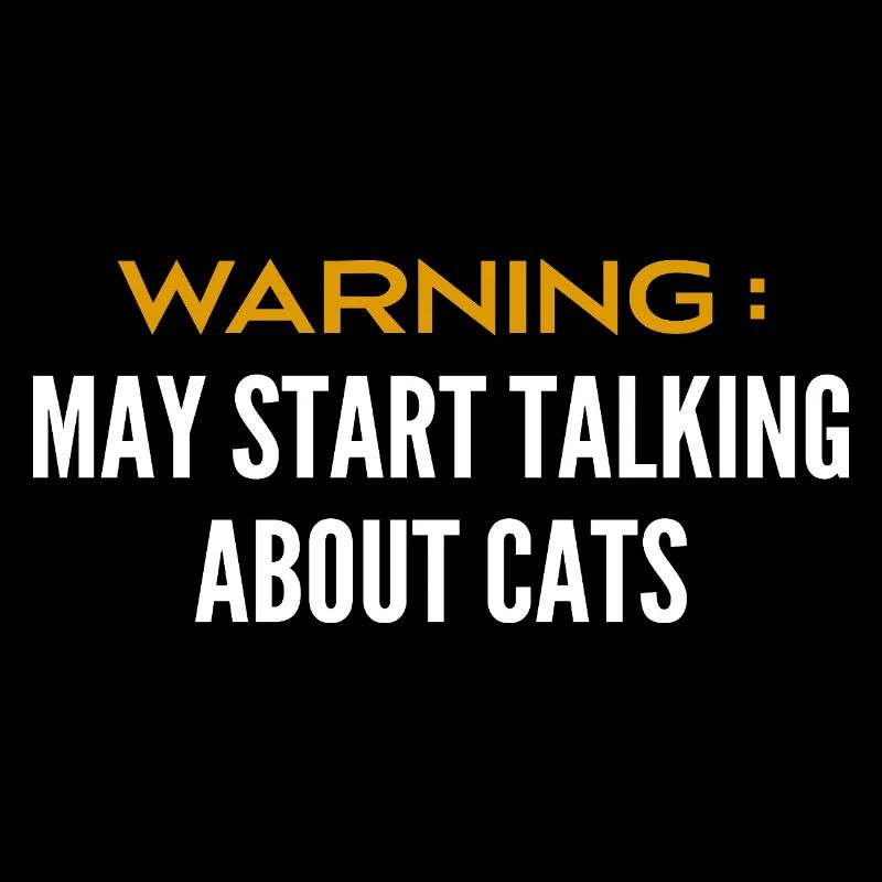 Attention peut parler de chats