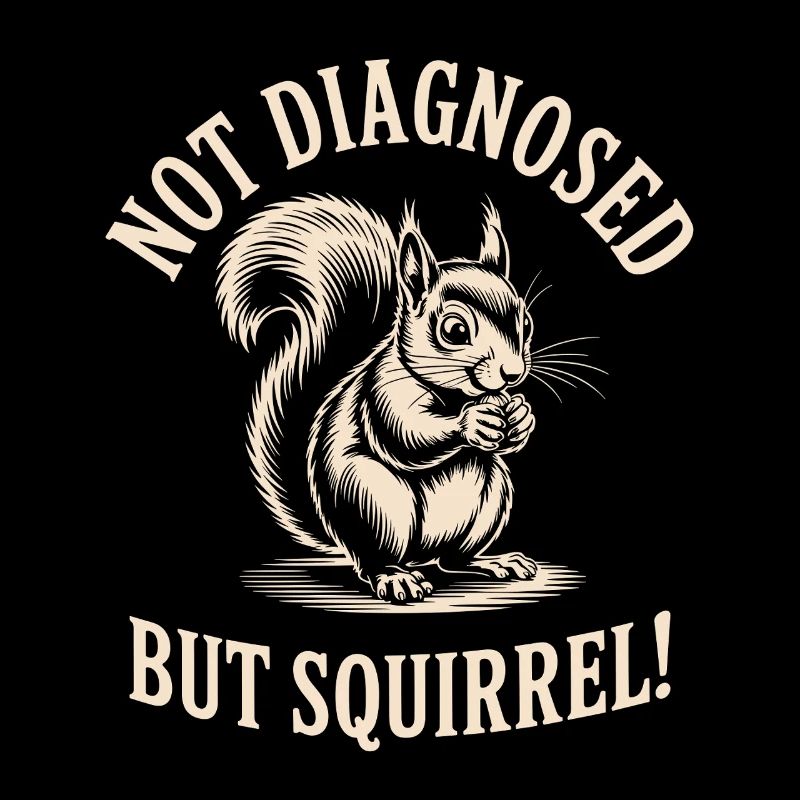 Nicht diagnostiziert, aber Eichhörnchen!