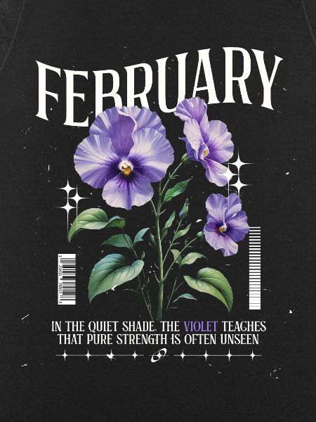 February Violet Birth Flower