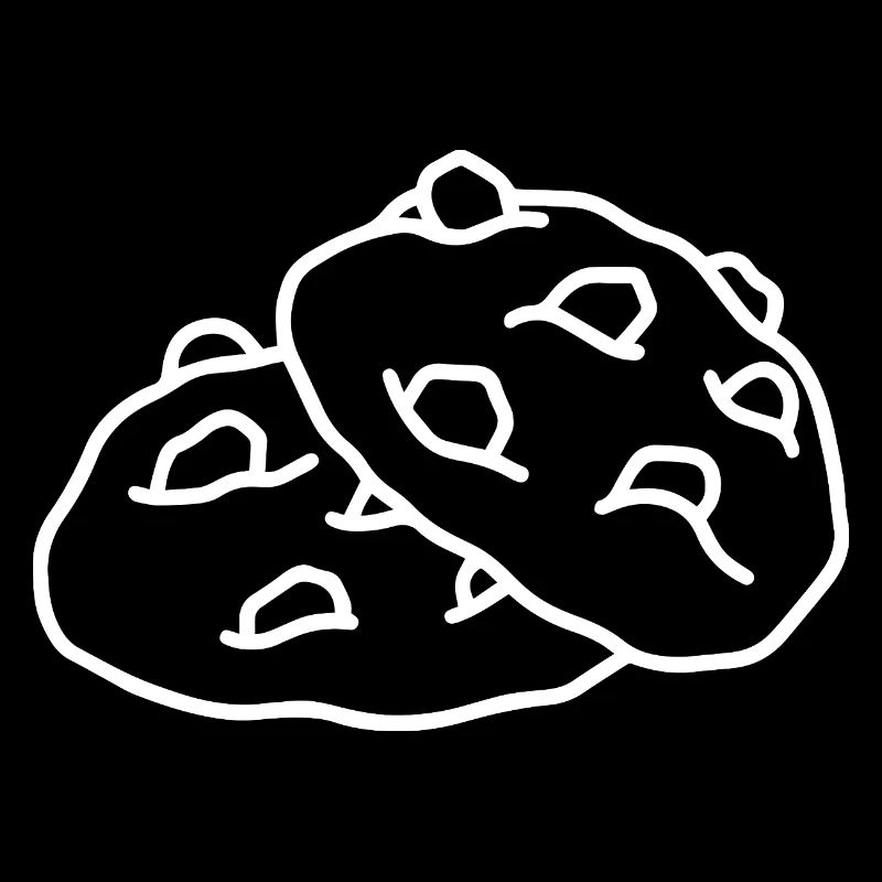 Chocolate Cookie Sketch – Cute Minimalist Design