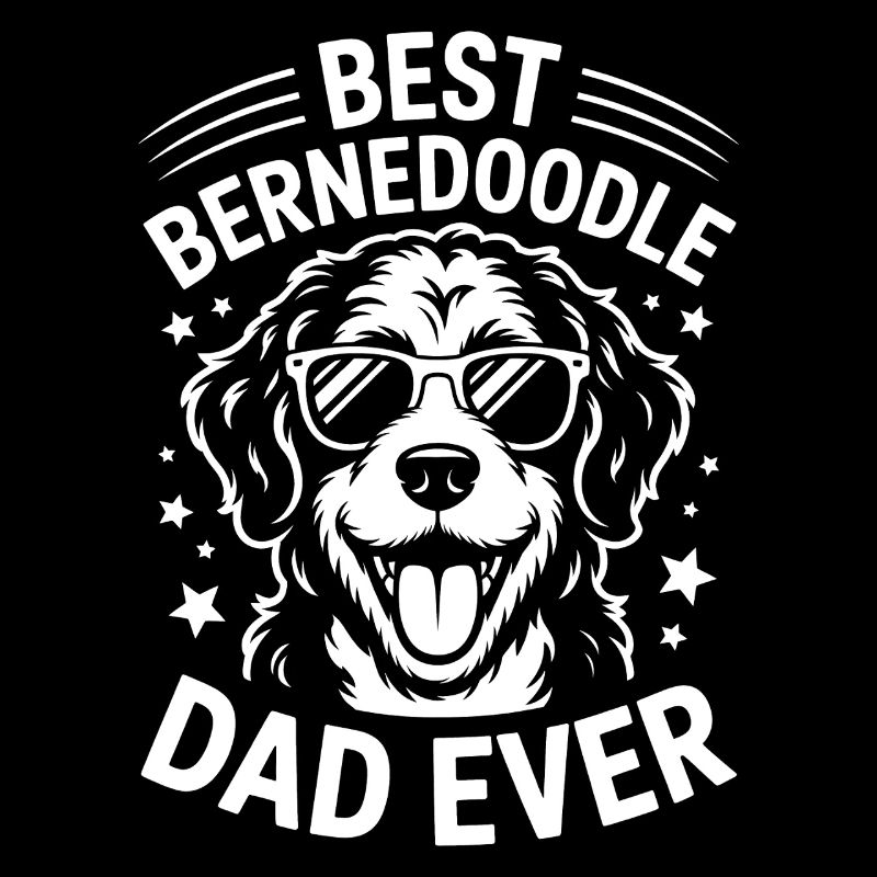 Bernedoodle Spruch Papa Witz Bernedoodle Geschenk