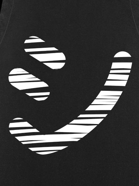 Japanese text 'シ' (Shi)- Brush