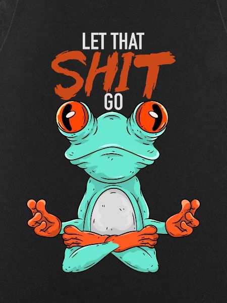 Meditation Yoga Frog