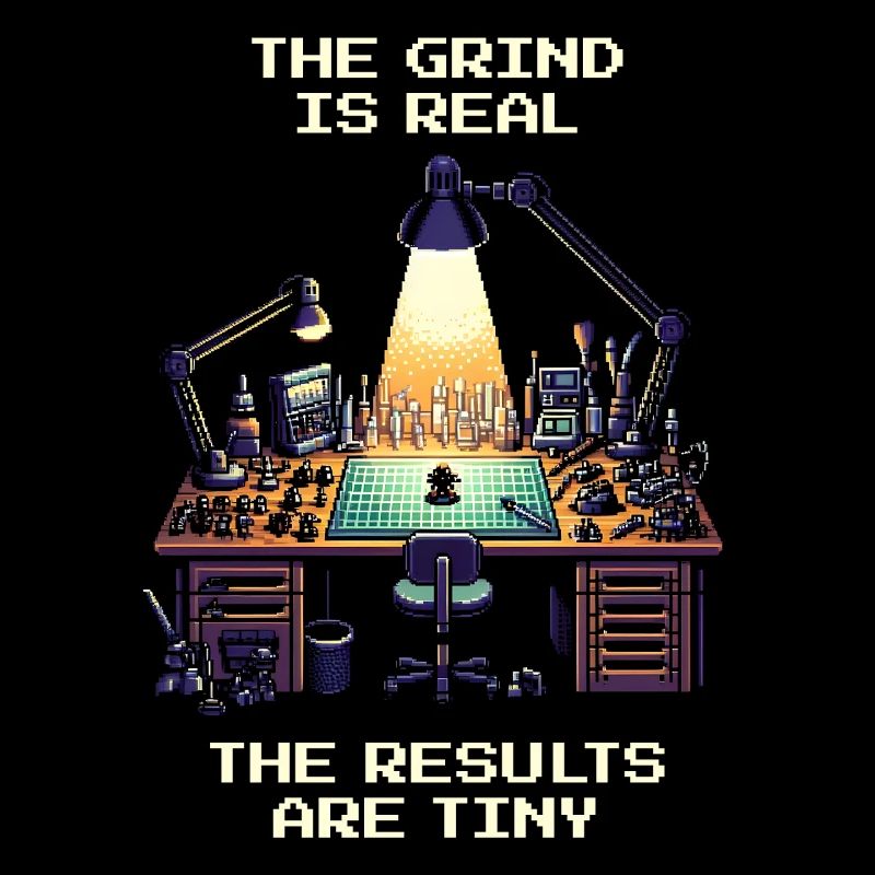 Grind is real: Result tiny | Miniatures