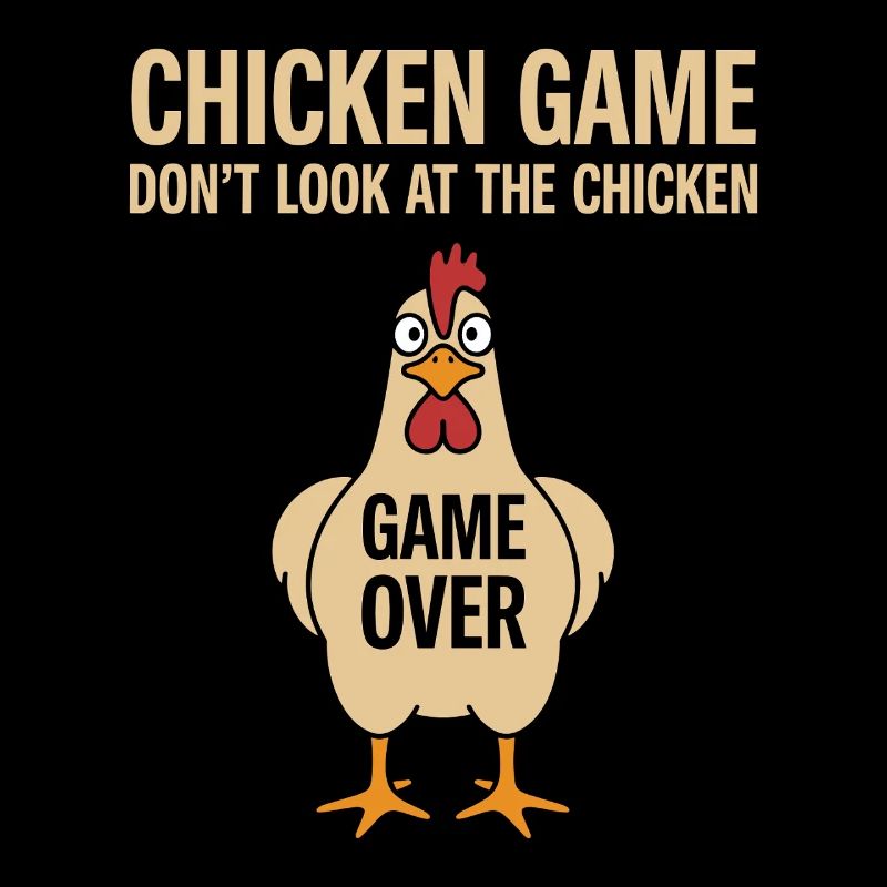 Jeu de poulets de théorie de jeu