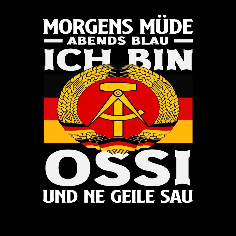 Matin fatigué Ossi Dire RDA Pride Allemagne de l’Est