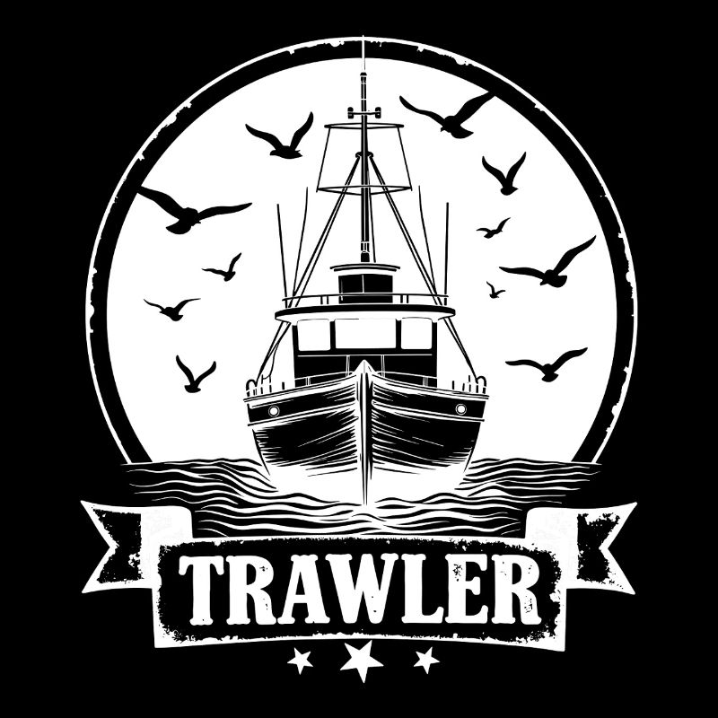 Trawler Fischkutter Ahoi Maritim