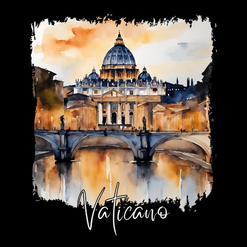 Aquarelle du Vatican