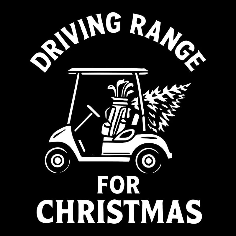 Practice pour le plaisir du golf de Noël