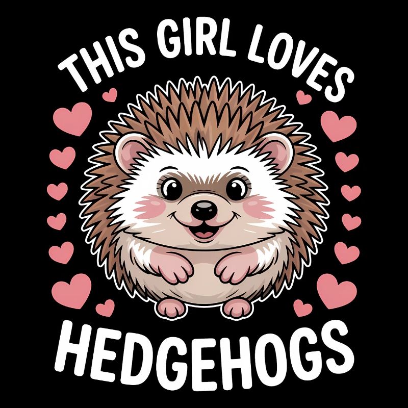 Igel Spruch Mädchen Lustiges Igel Geschenk