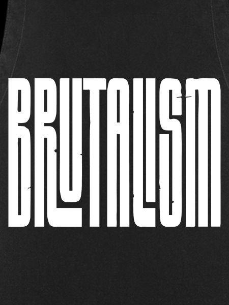 Brutalism Concrete Typography