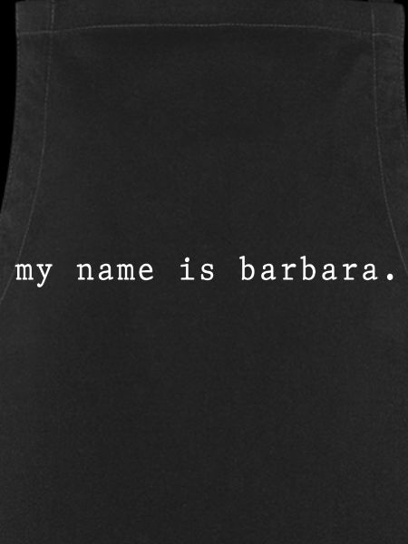 Je m’appelle Barbara