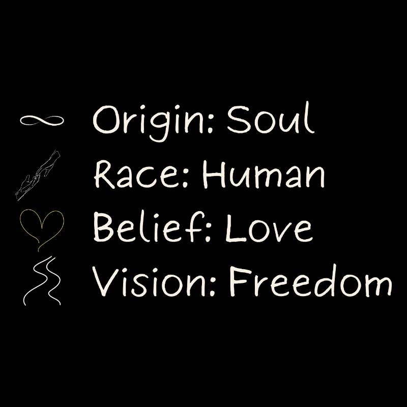 Une seule vision. Une liberté. Une seule humanité.